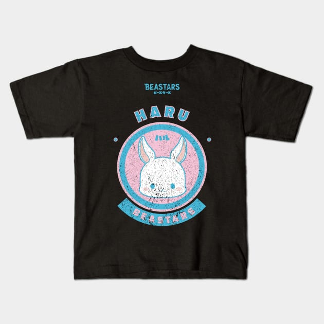 BEASTARS: HARU CHIBI (GRUNGE STYLE) Kids T-Shirt by FunGangStore